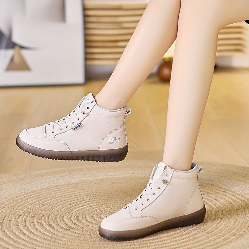 Women's Soft-Soled Anti-Slip Travel High-Top Sneakers