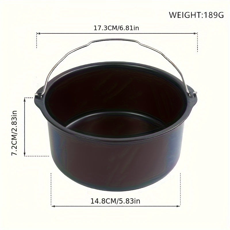 Non-Stick Baking Mold 15.24cm Round for Air Fryer Pans Cakes Pizza Roasting