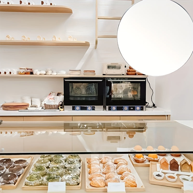 Qayta ishlatiladigan akril dumaloq tort plitalari to'plami 2 ta 10.16cm 15.24cm 20.32cm 25.4cm Pishirish uchun asbob-uskunalar