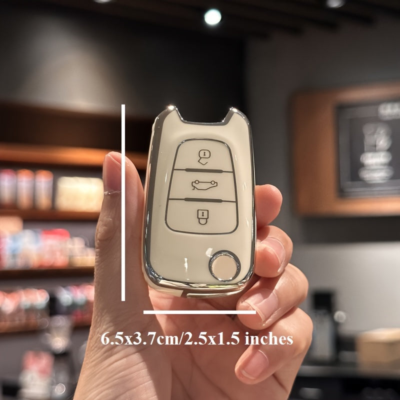 Car Key Cover Remote Case for Hyundai Kia Smart Key Protect Silicone Black