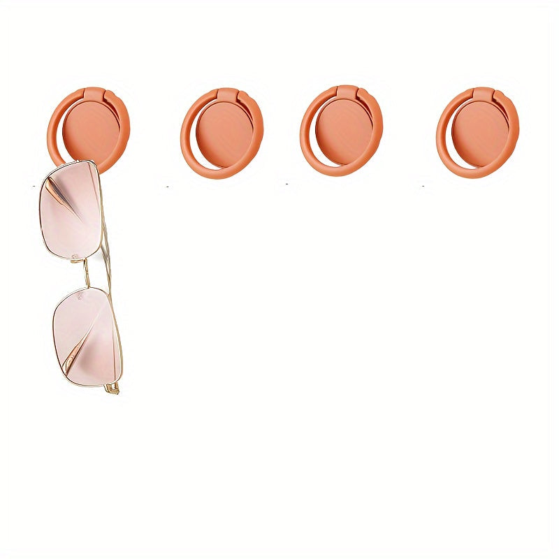 Devorga o'rnatiladigan ko'zoynak ushlagichi, 4 juft ko'zoynakni ko'rsatish, tartibga solish va osib qo'yish uchun.