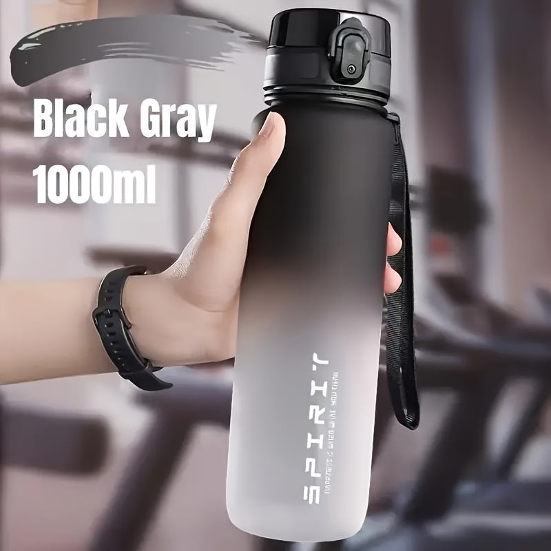750ml BPA-Free Plastic Water Bottle Leakproof with Straw Lid for Gym Outdoor Hiking