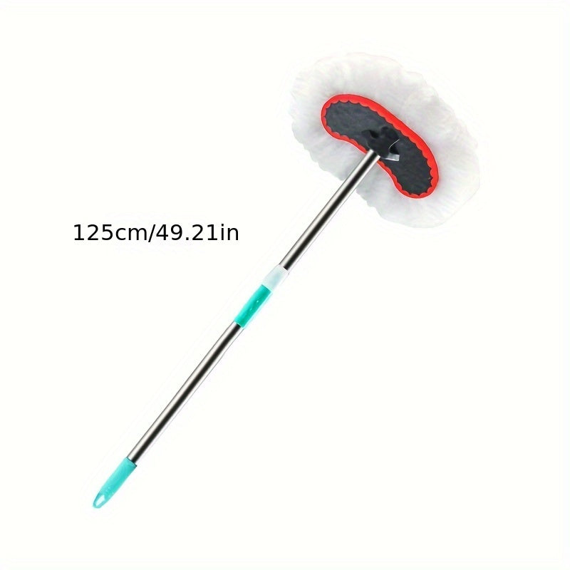 Car Wash Mop Brush Telescopic Long Handle Soft Bristle RV and Car Cleaner