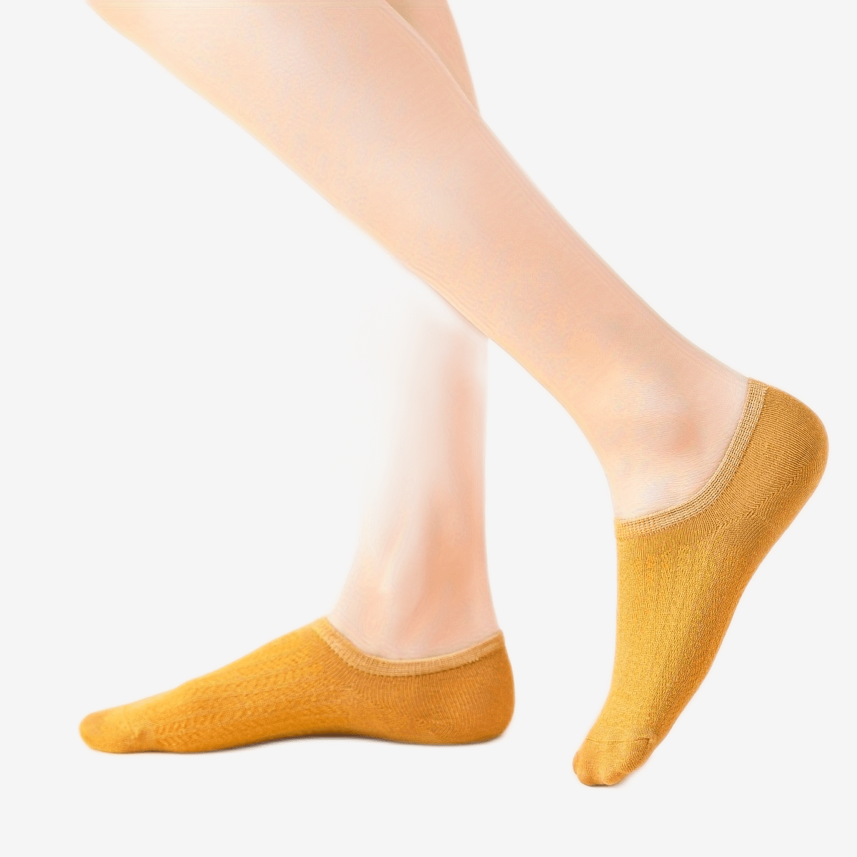 Ayollar uchun bir xil rangli to'rli, tushishdan himoyalovchi qayiq paypoqlari, 5 juft va 10 juft kabi turli spetsifikatsiyalarda.