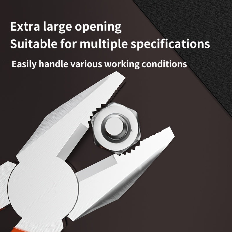 Elektrchilar, sim kesuvchilar uchun universal diagonal qisqichlar to'plami, bardoshli po'lat