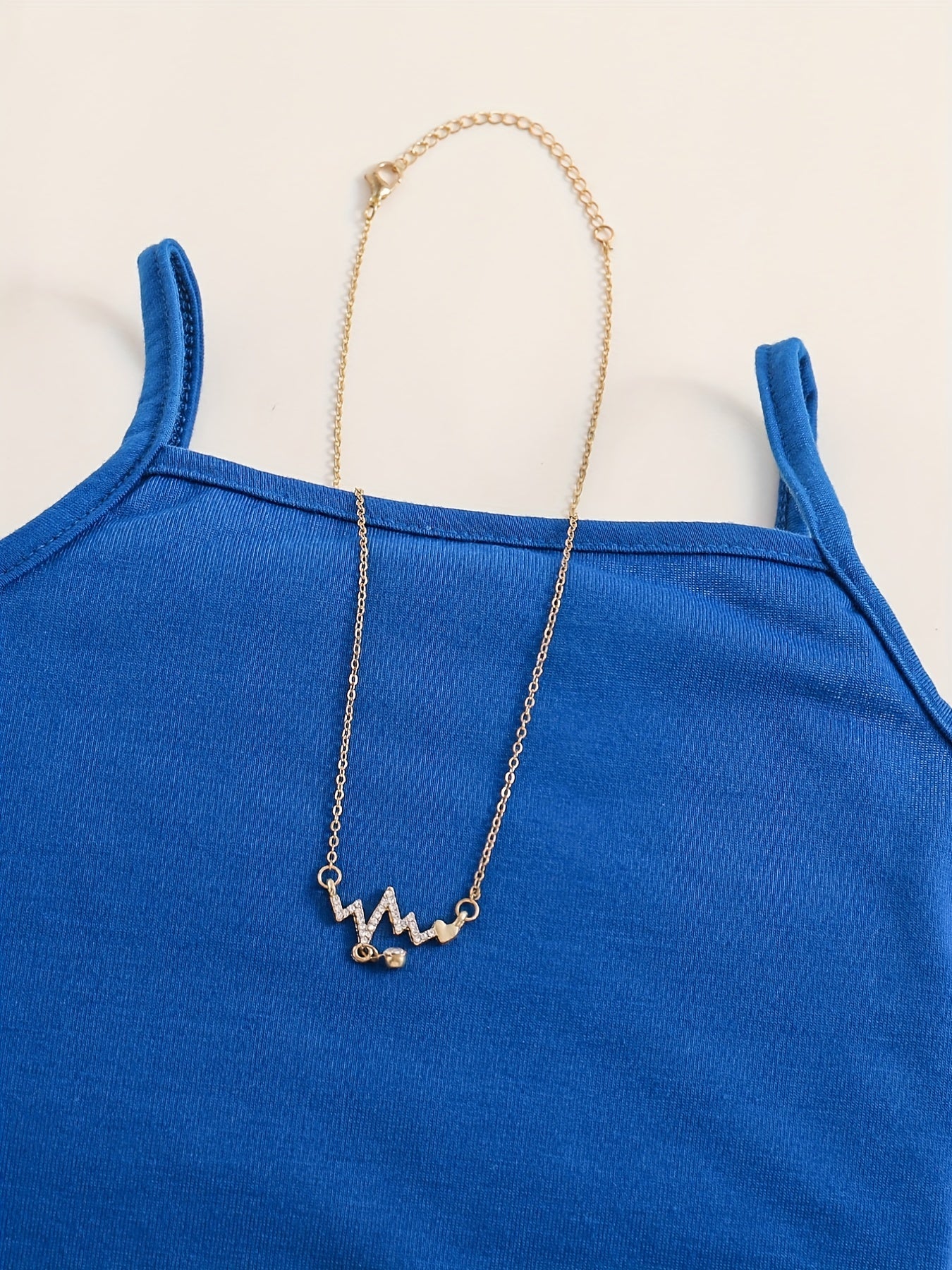 Girls' Summer Two-Piece Set Cami Top and Striped Shorts with Belt for Casual Outdoor Wear