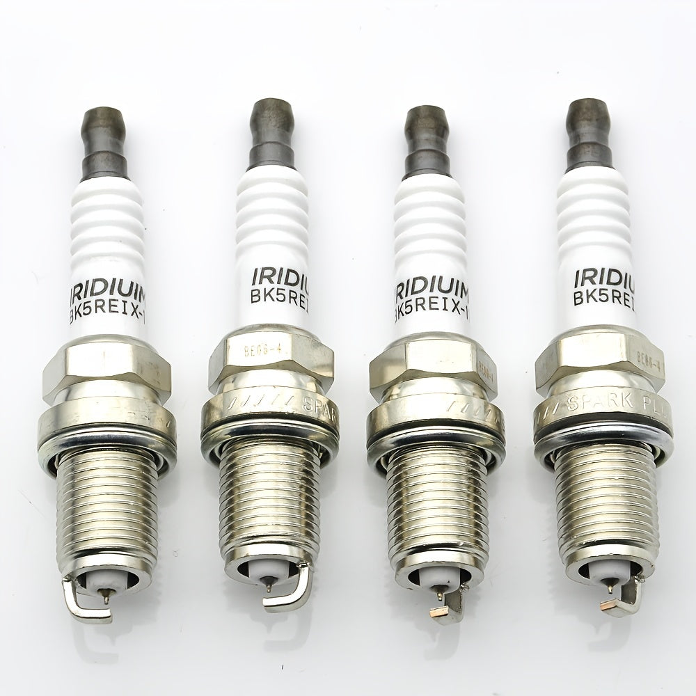 4 Pack Spark Plugs BKR5EIX-11 Compatible with Multiple Cars