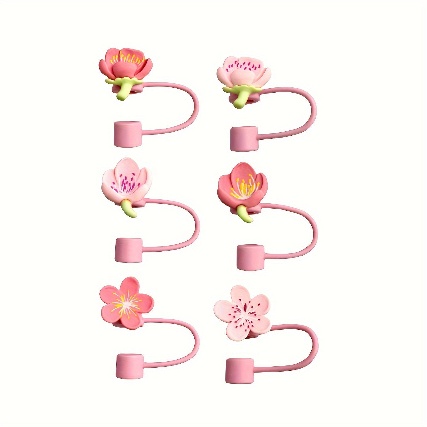 Reusable Silicone Straw Covers Pack of 12 for 30oz and 40oz Tumblers with 9 Regular and 3 Small Tips