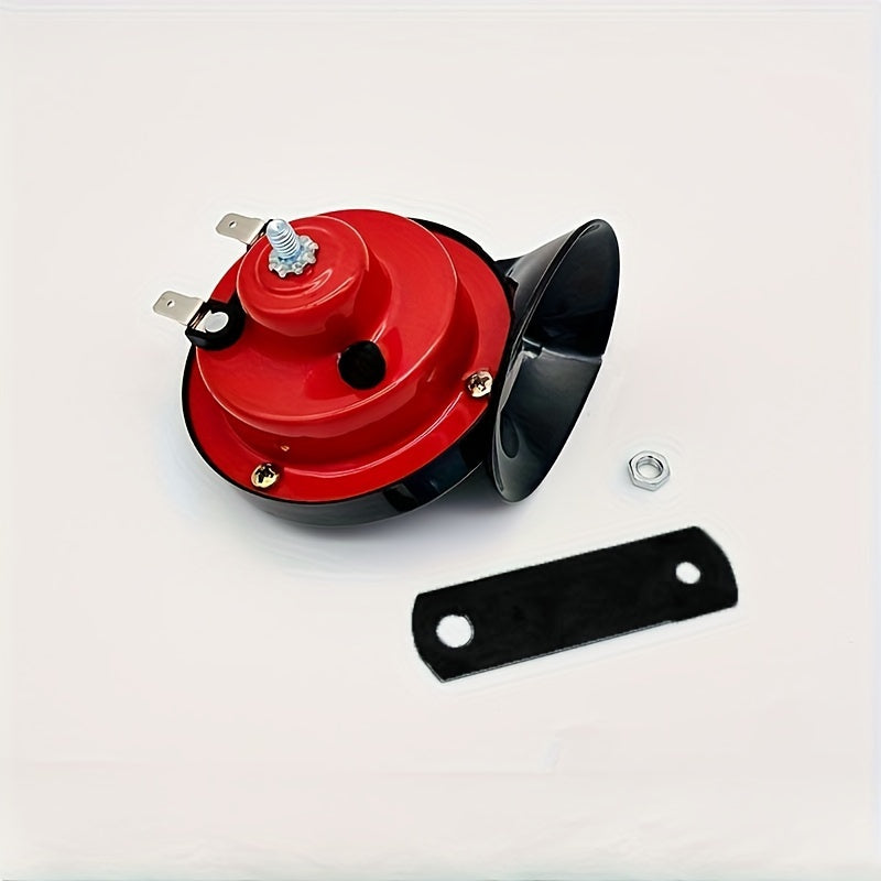 2PCS Super Loud 12V Electric Train Horns for Cars Trucks Boats Red