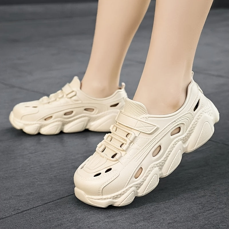 Women's Breathable EVA Beach Clogs with Thick Sole and Non-Slip Grip