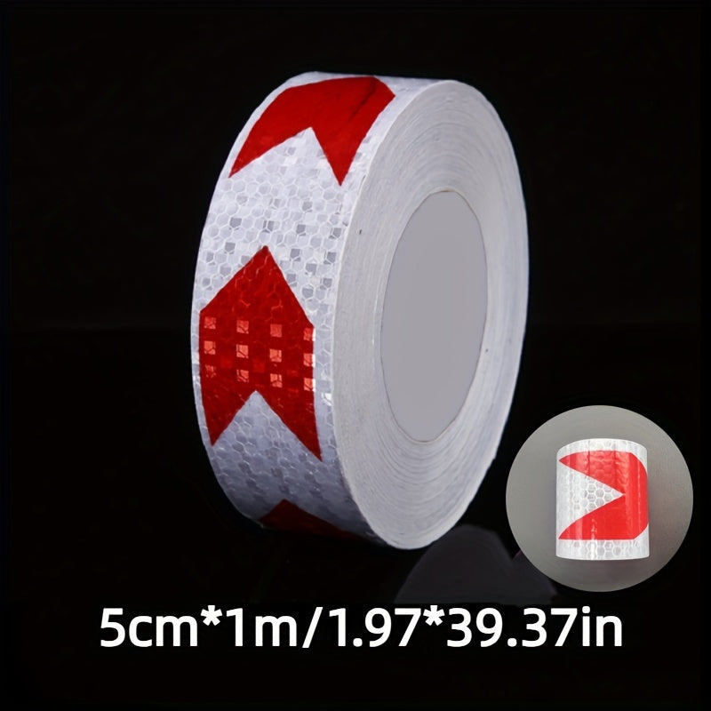 Reflective Safety Stickers Paper Material Warning Stripes for Vehicles Bicycles