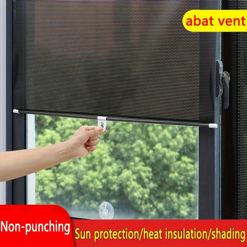 Blackout Window Blinds for Kitchen Balcony Sunshade Curtains Heat Insulation