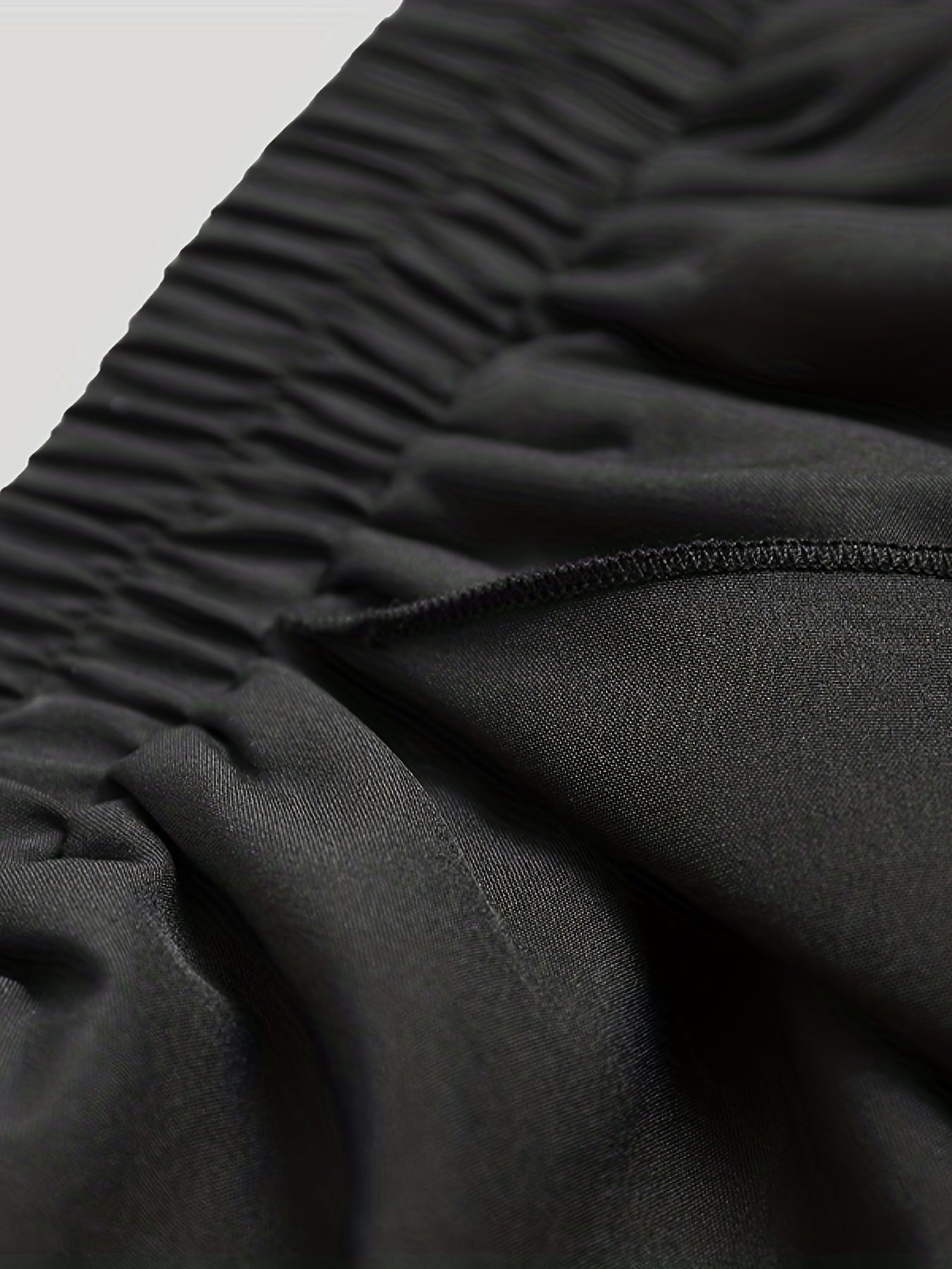 Мужские летние асимметричные джоггеры с эластичным поясом, широкие штаны свободного кроя, большие размеры S-5XL