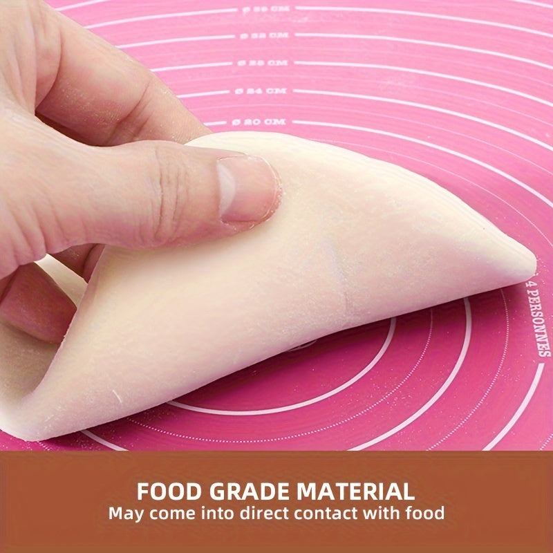 EVA Baking Mat 29.97x29.97 cm Non-Stick Food-Grade Dough Rolling Mat for Kitchen and Restaurant
