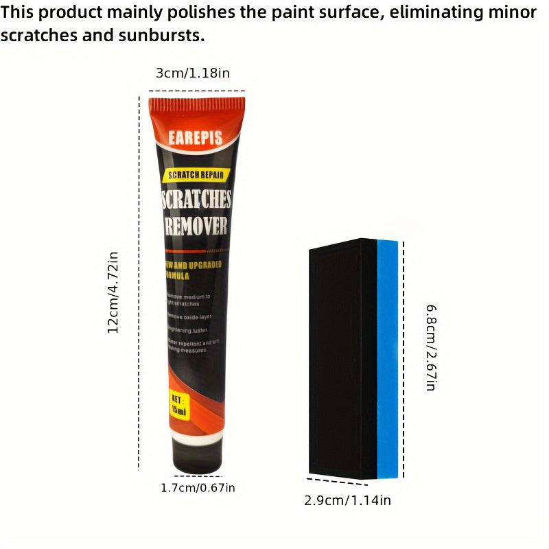 Воск для ремонта царапин на автомобиле для всех цветов - полировка, удаление царапин, окисление
