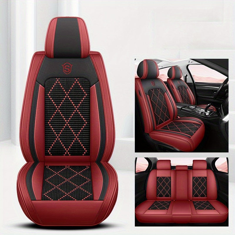 Car Seat Cover Summer Breathable Anti-Slip Cooling Pad for Adults