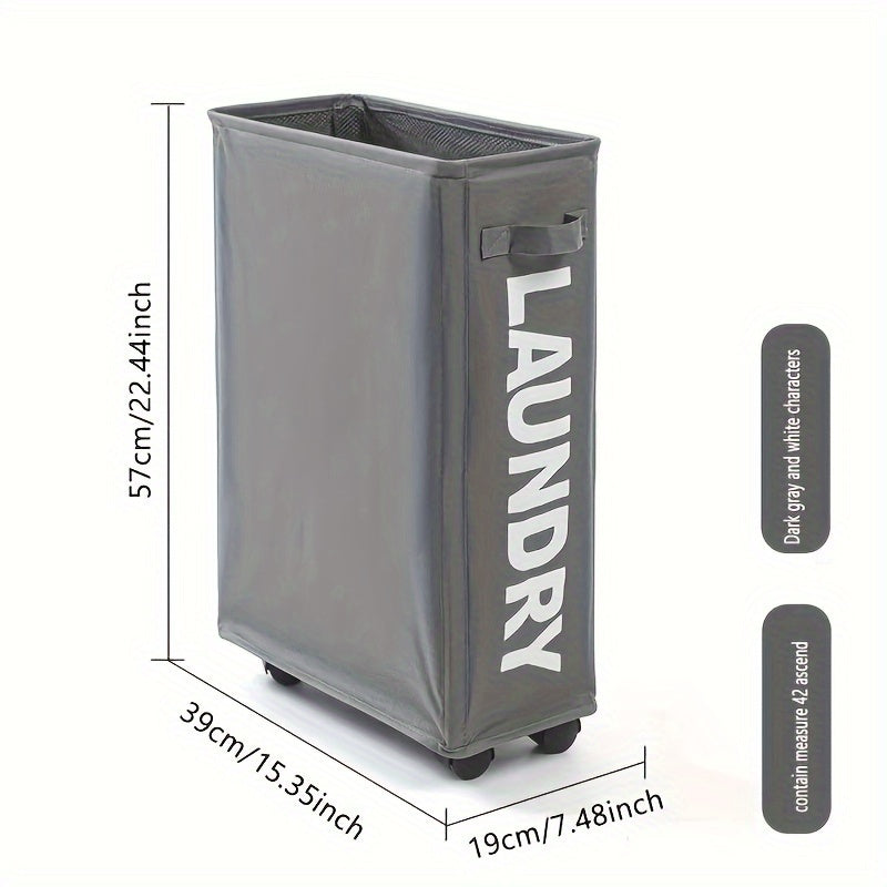 Cesta de ropa plegable y ajustable con cubierta de malla transpirable para baño, dormitorio y lavandería