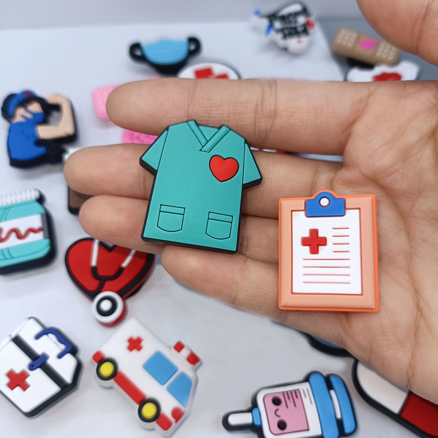 Kids PVC Mask Kit DIY Accessories 20/50pcs Cartoon Costume Supplies