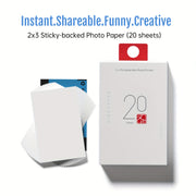 Photo Paper for Photo Printer 53 Sheets Zink Single Photo Paper