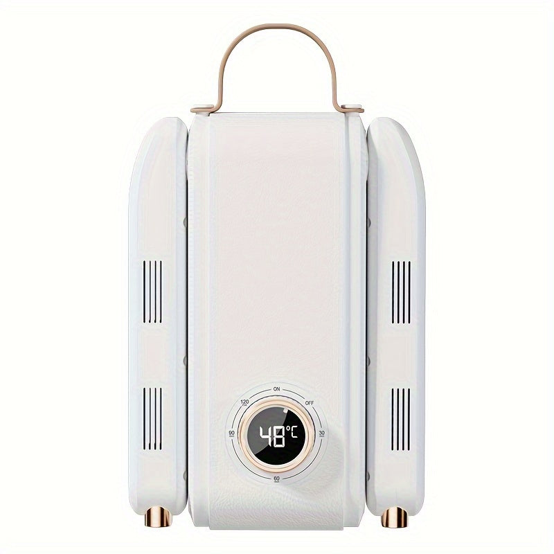 Portable Shoe Dryer with Timer Foldable Design Dehumidifier 220V