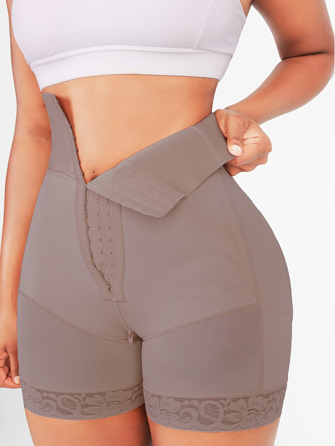 High Waist Compression Tummy Control Panties Butt Lifter Shapewear