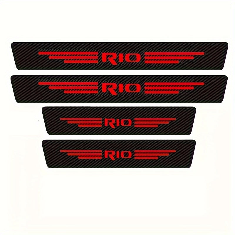 Car Door Sill Guard Car Stickers Automotive Accessories for Sedan SUV