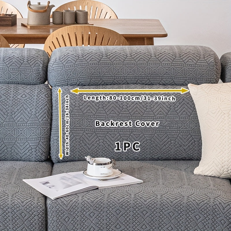 Boho Elastic Sofa Cover Pet-Friendly Machine Washable Fits Various Sizes