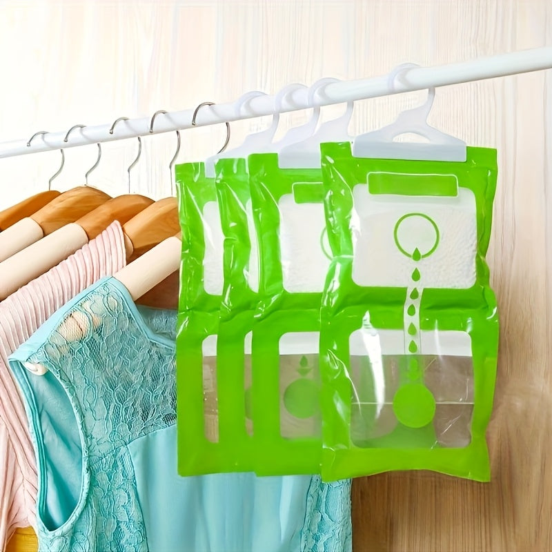 Large 200ml Moisture Absorber Bags 10 Pack Odor Eliminator Air Freshener for Closets Wardrobes