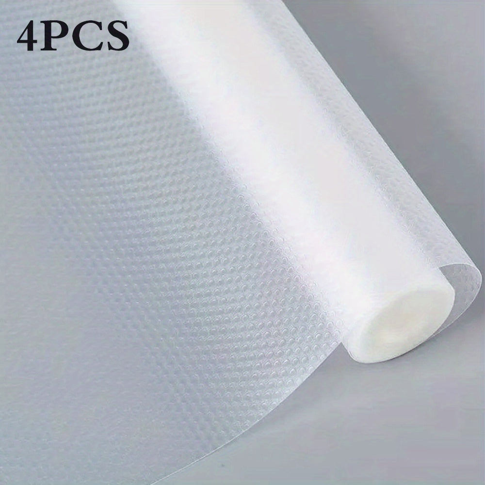 Refrigerator Shelf Liners Pack of 1-16 Washable Waterproof Oilproof for Shelves Cabinets