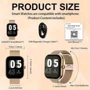 Smart Watch for Men and Women 5.11cm TFT Display 240p 100+ Sports Modes IP68 Waterproof