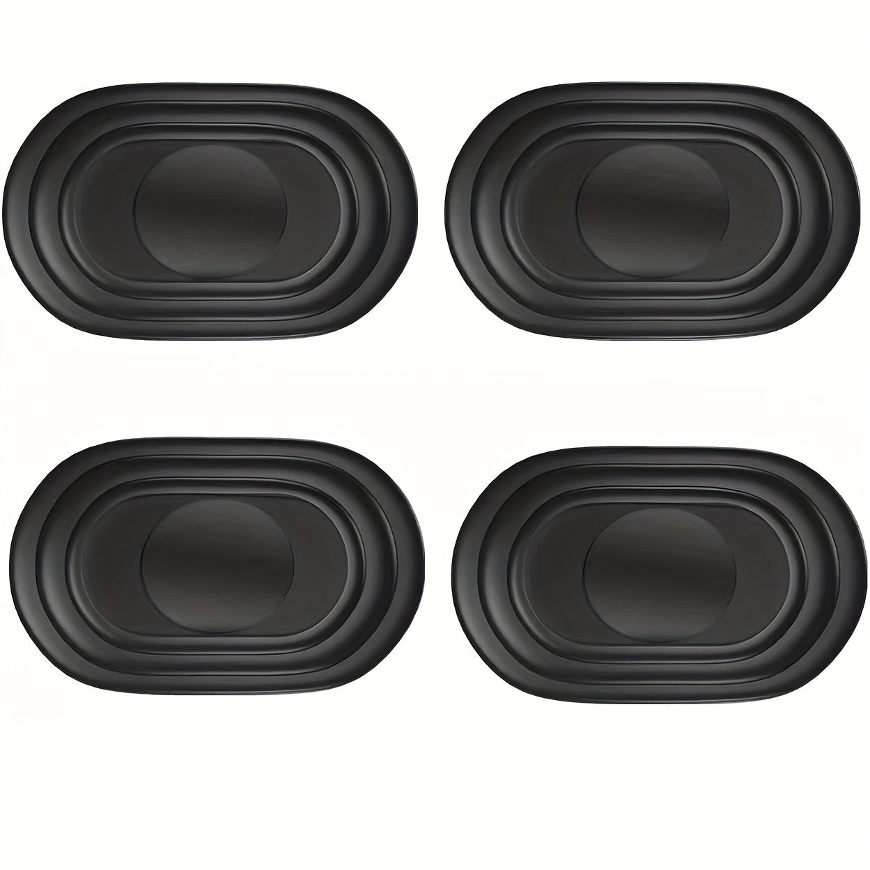 4/8 dona shokga chidamli silikon ovoiningsiz eshik chetini himoyalash uchun avtomobillar uchun