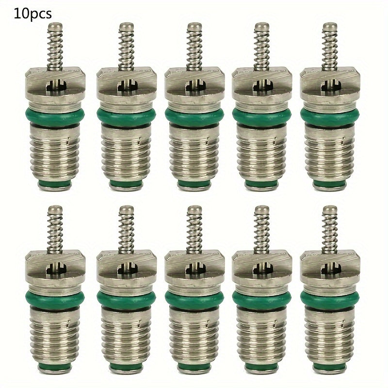 10 Pieces R134A Valve Cores for Automotive Air Conditioning Replacement