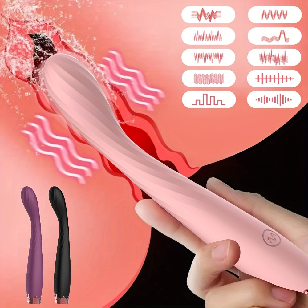 Women G-Spot Vibrator Clit Nipple Stimulator Waterproof Massager