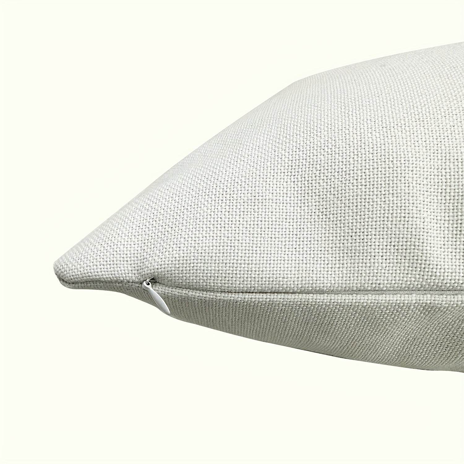 Set of 4 Nautical Polyester Linen Pillowcases Blue Sailboats Anchors Compasses 18x18 Inches