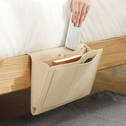Felt Bedside Hanging Storage Bag Multi-Purpose Organizer for Dorms and Sofa Edges
