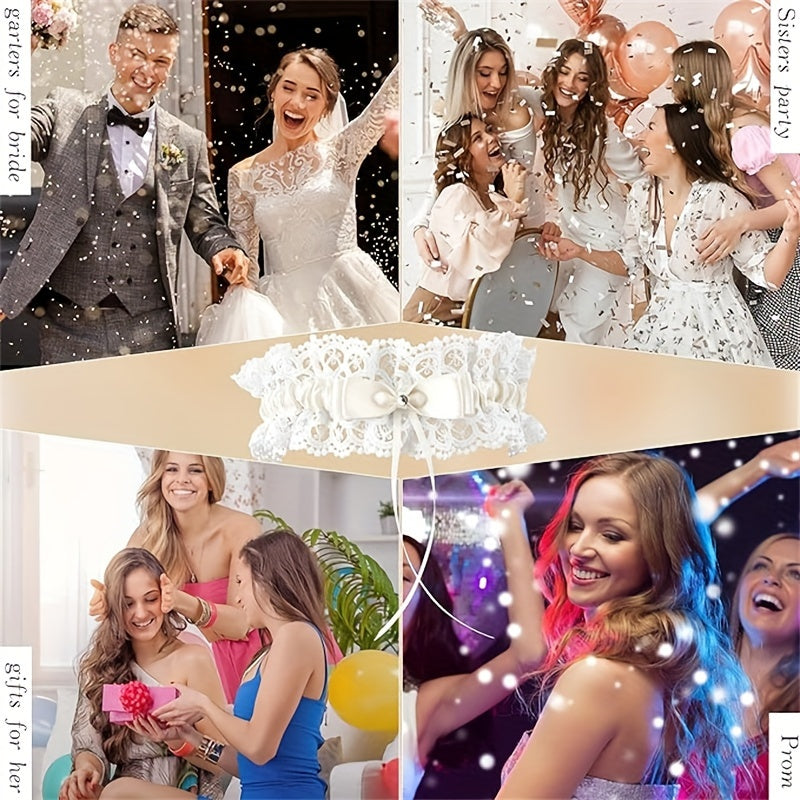 Lace Wedding Garter Bridal Accessory for Wedding or Anniversary