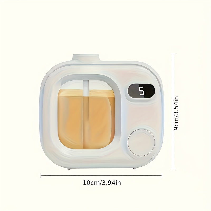 Multi-Function Aroma Diffuser with 5 Modes Digital Display USB Rechargeable for Long-Lasting Scent