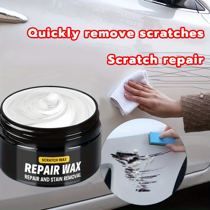 Car Scratch Repair Wax 80g Paint Polishing Glaze for All Vehicles