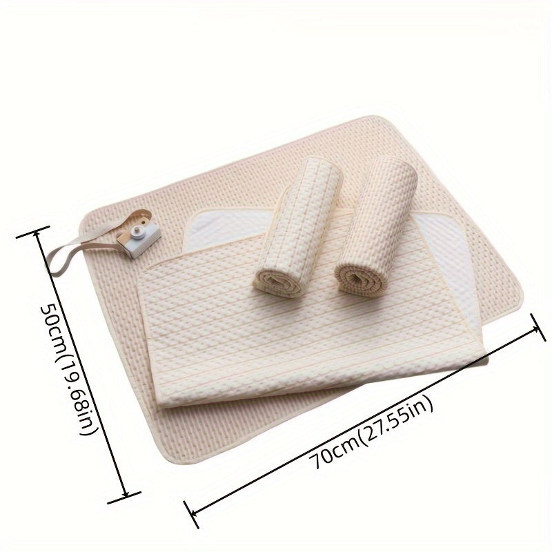 Cotton Leak-Proof Washable Mattress Pad for Baby and Toddler