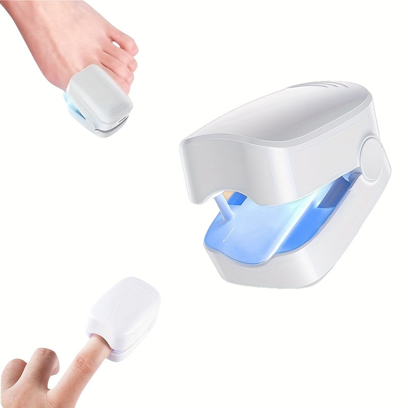 1 dona oq rangli USB orqali zaryadlanadigan tirnoq parvarishlash qurilmasi, qo'l tirnoqlari va oyoq tirnoqlari uchun mos, uyda, ofisda yoki sayohatda olib yurish uchun qulay.