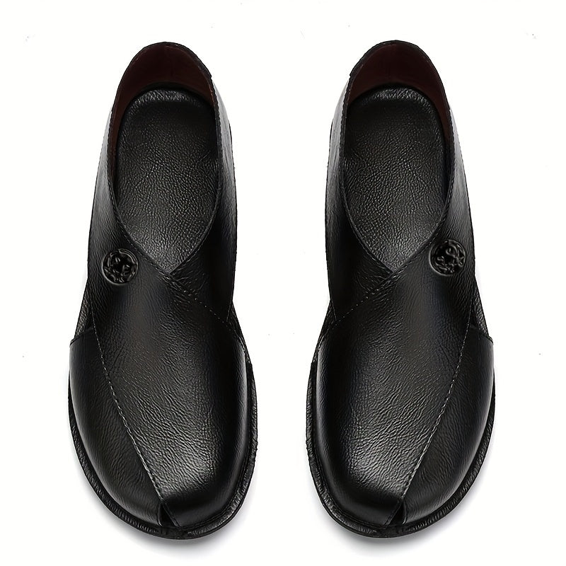 Men's Slip-On Sandals with Ventilation Holes for Casual and Beach Wear