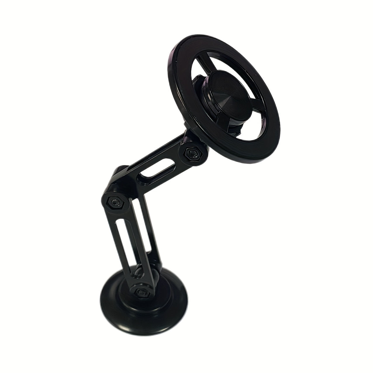 Universal Magnetic Car Phone Mount Durable Aluminum Alloy 360° Adjustable