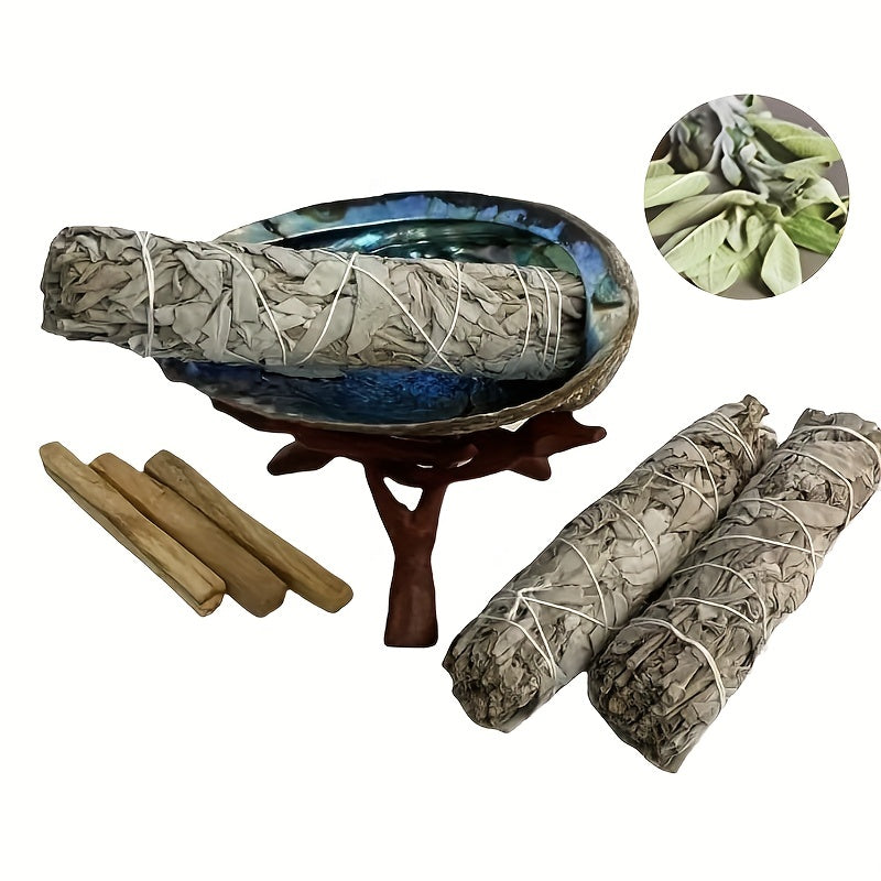 Large Abalone Seashells for Smudging Incense Burning Home Decor Pack of 1 or 2 10.16-12.7cm