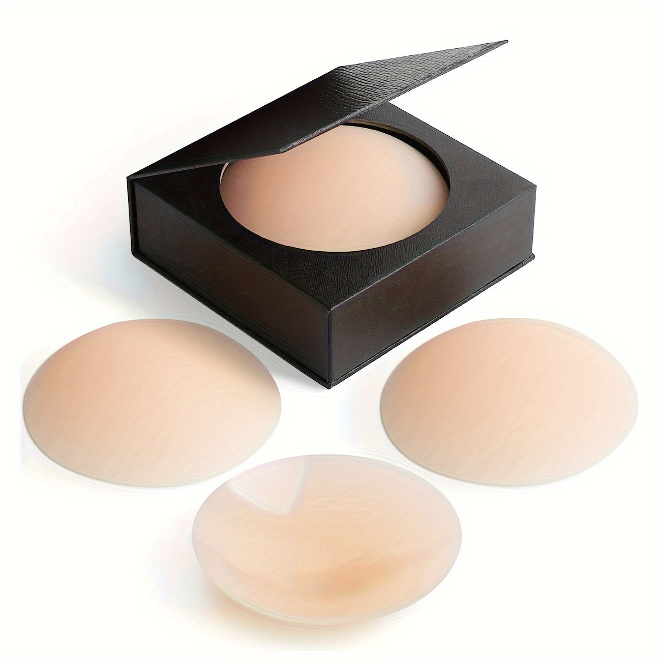 3 Pairs Silicone Nipple Covers Self-Adhesive Invisible Reusable for Women Lingerie