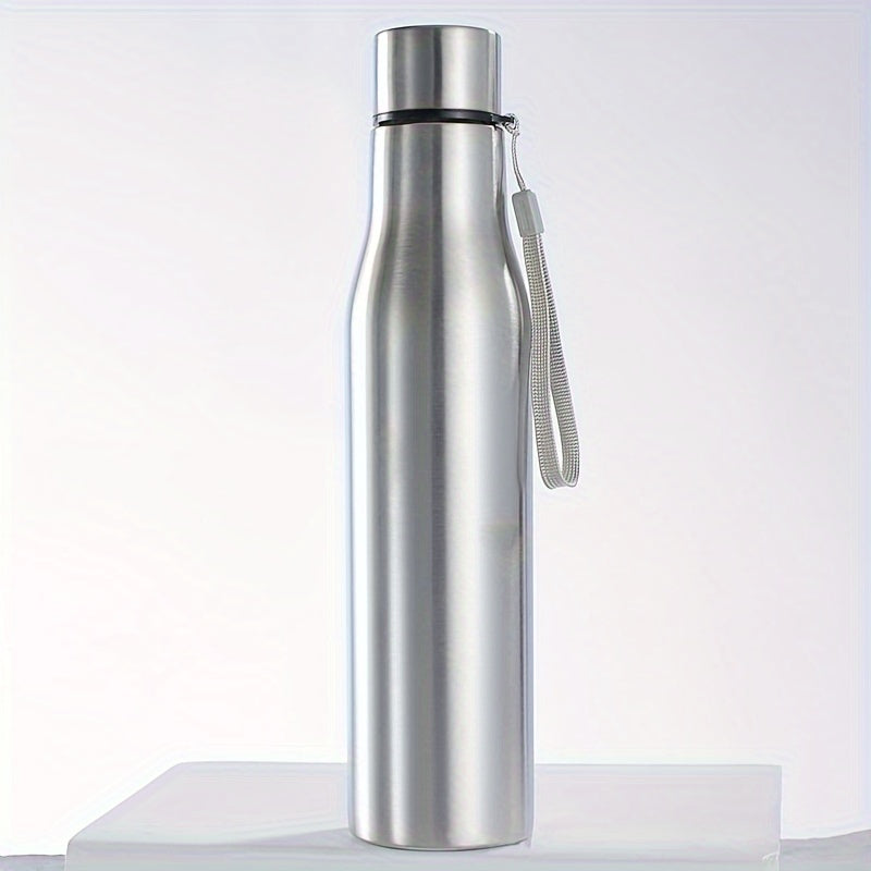 Stainless Steel Water Bottle 750ml 1000ml Lightweight PVC-Free for Travel and Fitness