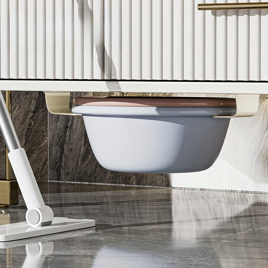 Juego de 2 ganchos modernos para paredes para organización de cocina, colgador sin taladro para ollas y sartenes