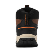 Women's Winter Tactical Boots Non-Slip TPR Sole All-Terrain Hiking Black Tan