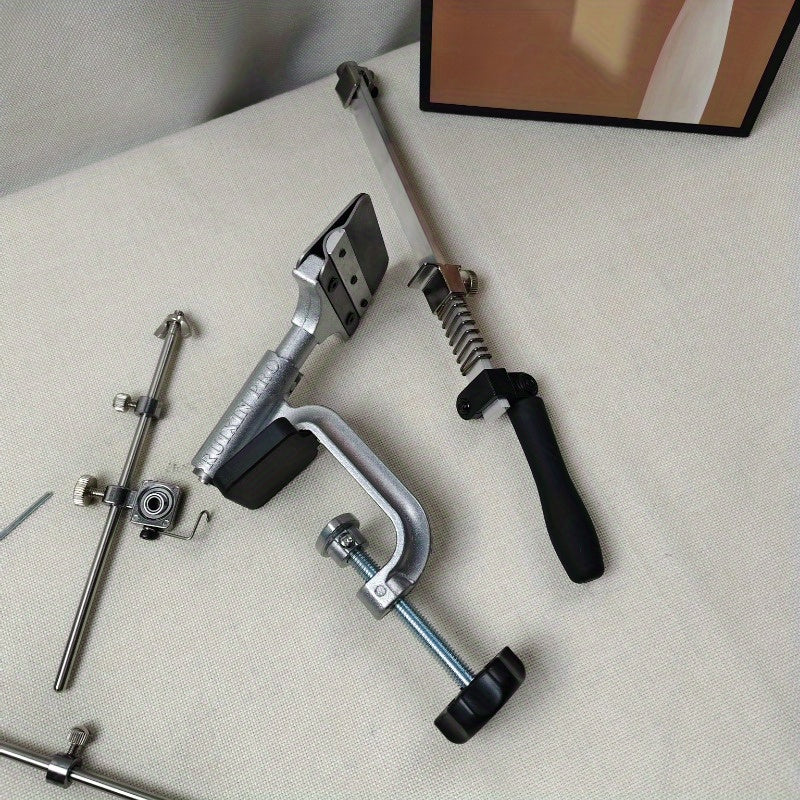 Точилка для ножей 4-го поколения с регулируемым углом и инструментом для заточки