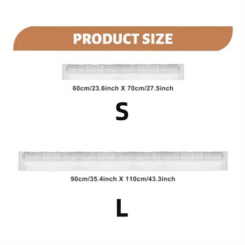 50 Pcs Disposable Clear Kitchen Appliance Covers Oil Dust Dirt Proof for Fans Blenders Pressure Cookers in 2 Sizes