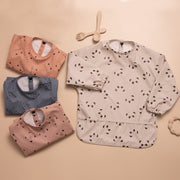 Baby Bibs Long-Sleeved Feeding Bibs and Painting Smocks for Kids